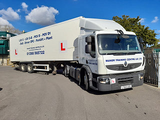 Manor Training Artic Lorry