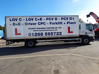 Manor Training Rigid Lorry